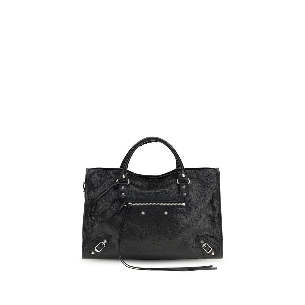 Balenciaga Black Lamb Ovis Aries Shoulder Bag