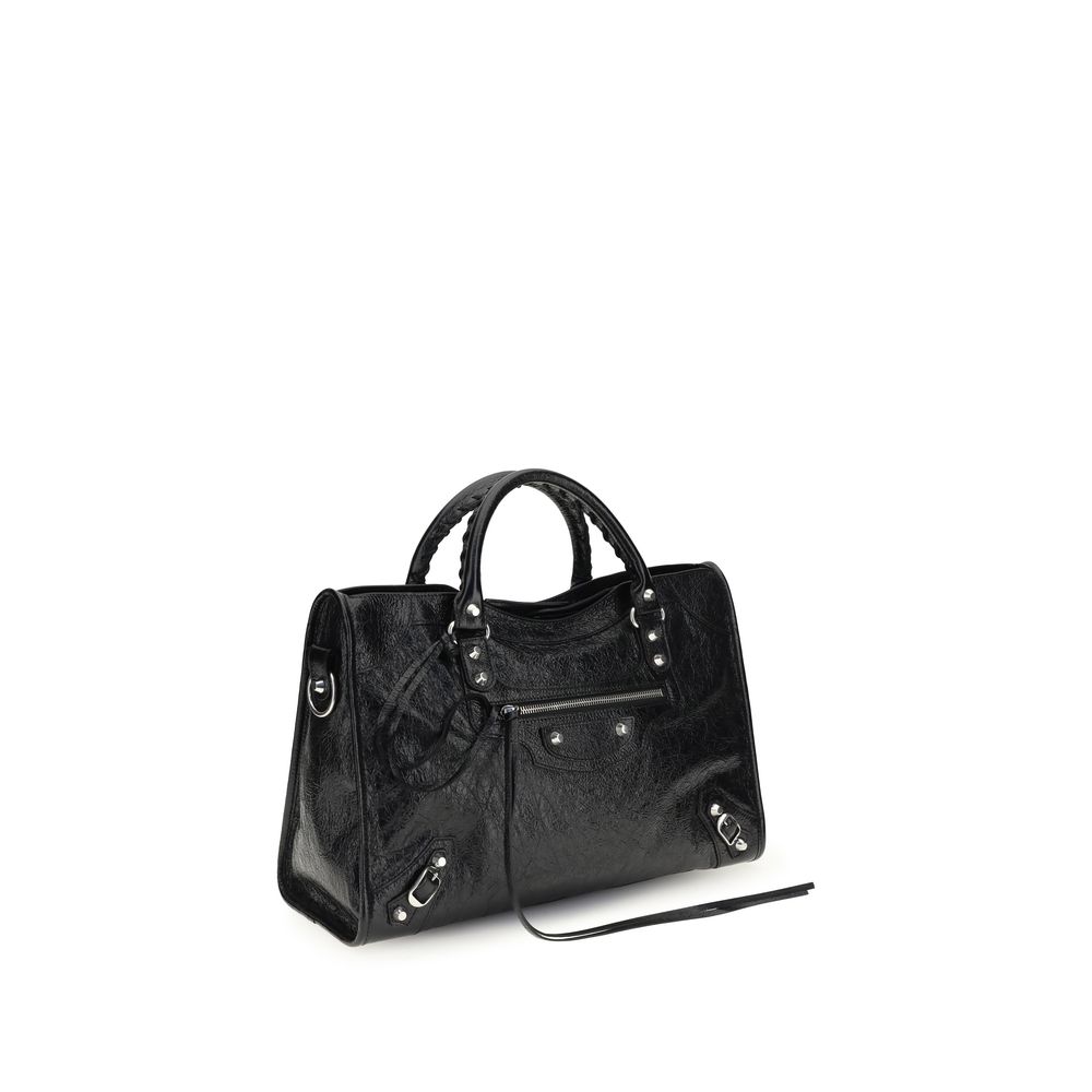 Balenciaga Black Lamb Ovis Aries Shoulder Bag - Image 2