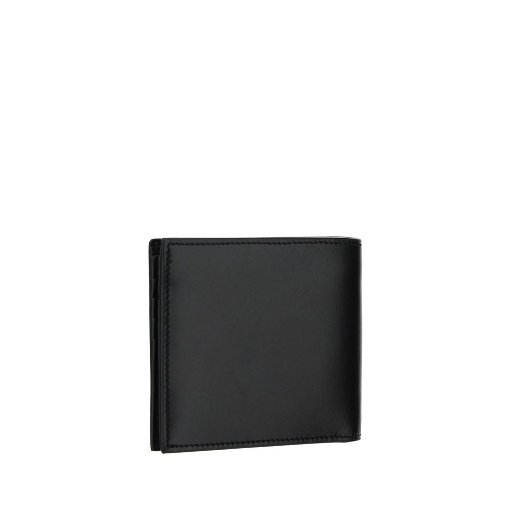 Saint Laurent Black Calf Leather Bos Taurus Wallet - Image 2