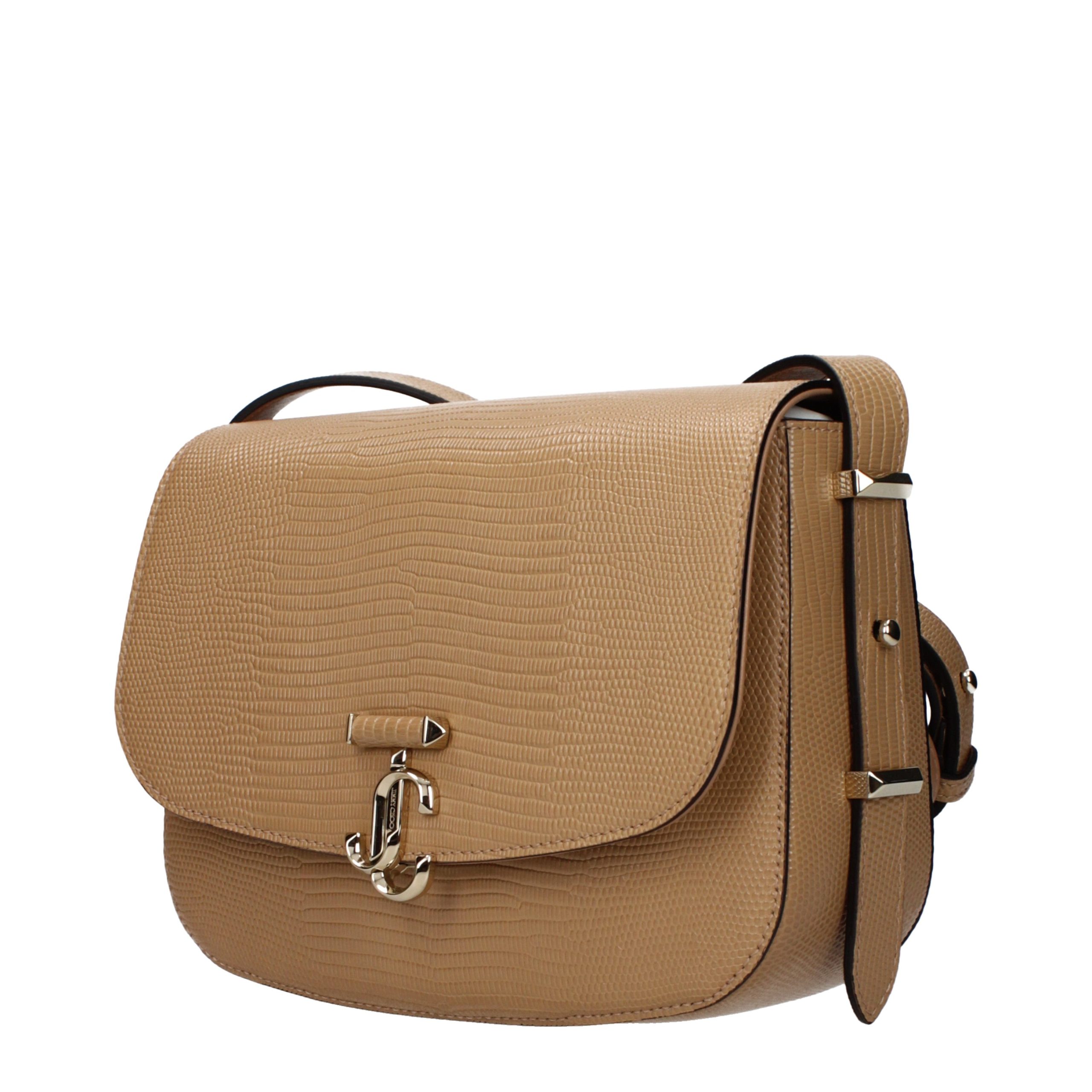 Jimmy Choo Brown Leather Crossbody Bag - Image 2