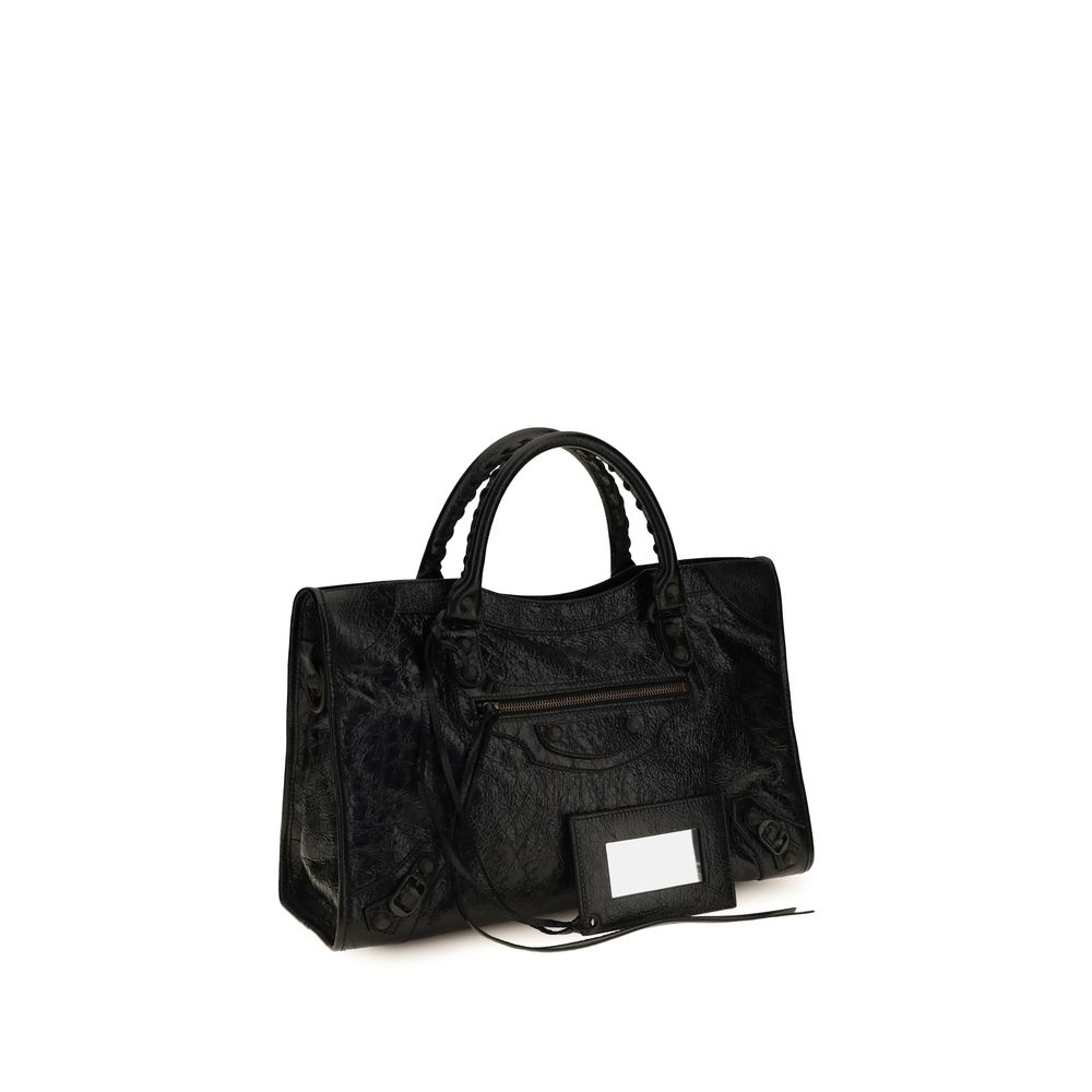 Balenciaga Black Lamb Ovis Aries Aries Shoulder Bag - Image 2