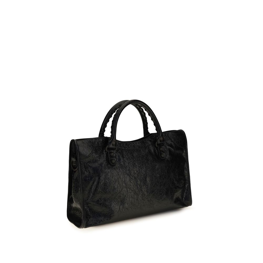 Balenciaga Black Lamb Ovis Aries Aries Shoulder Bag - Image 3