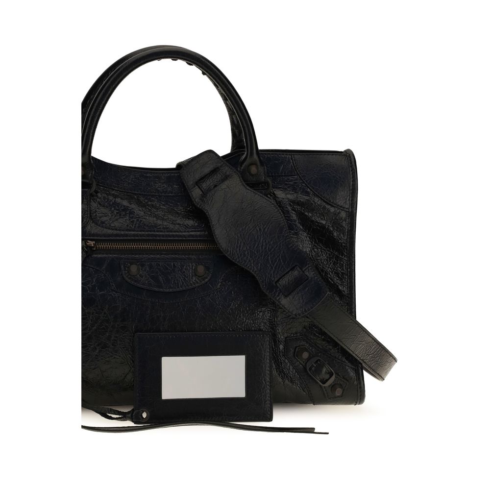 Balenciaga Black Lamb Ovis Aries Aries Shoulder Bag - Image 4