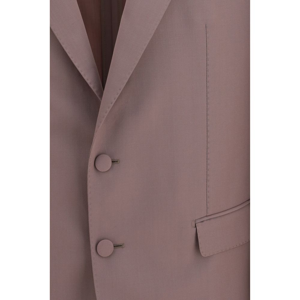 Dolce & Gabbana Brown Wool Oves Aries Jacket - Image 3
