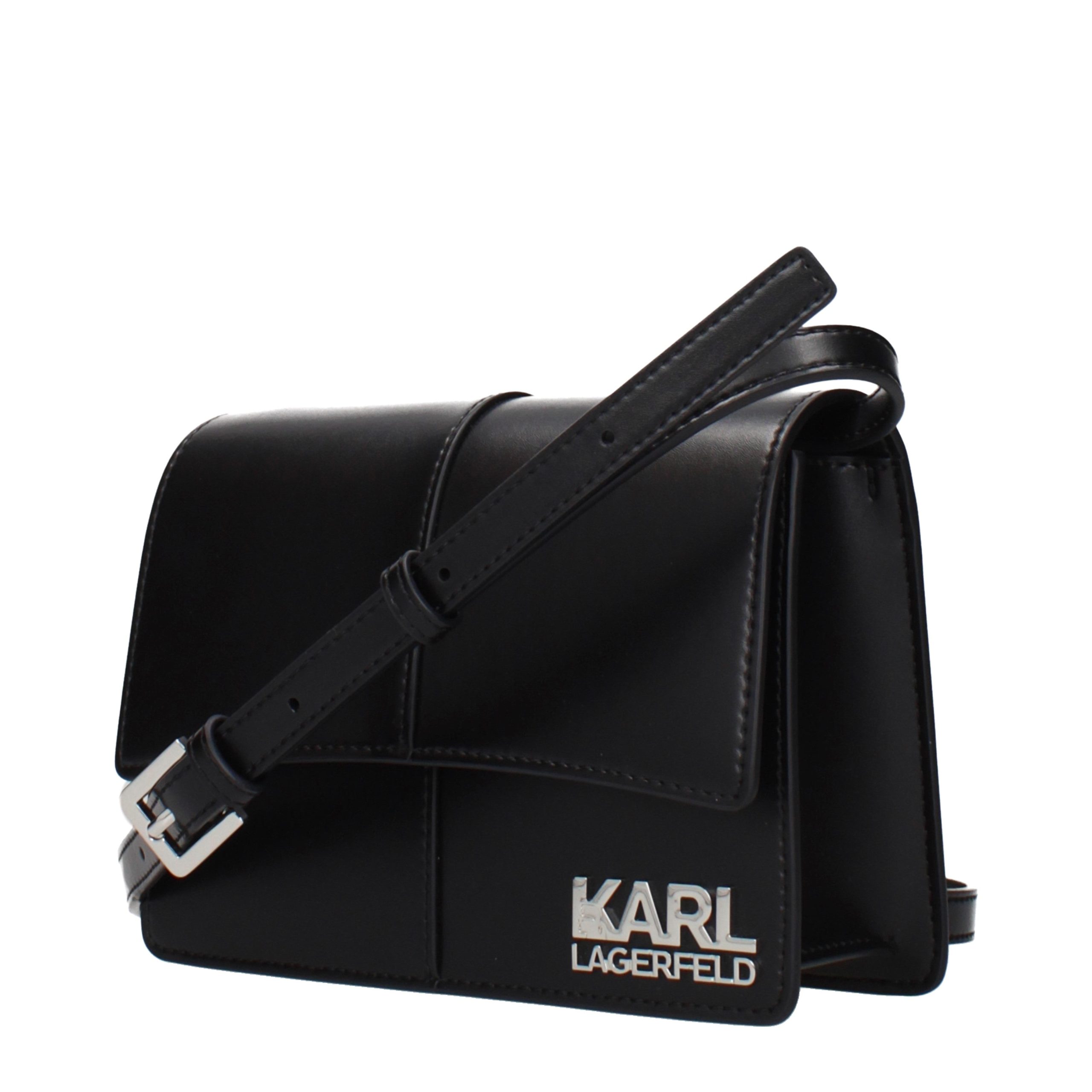Karl Lagerfeld Black Polyethylene Crossbody Bag - Image 2