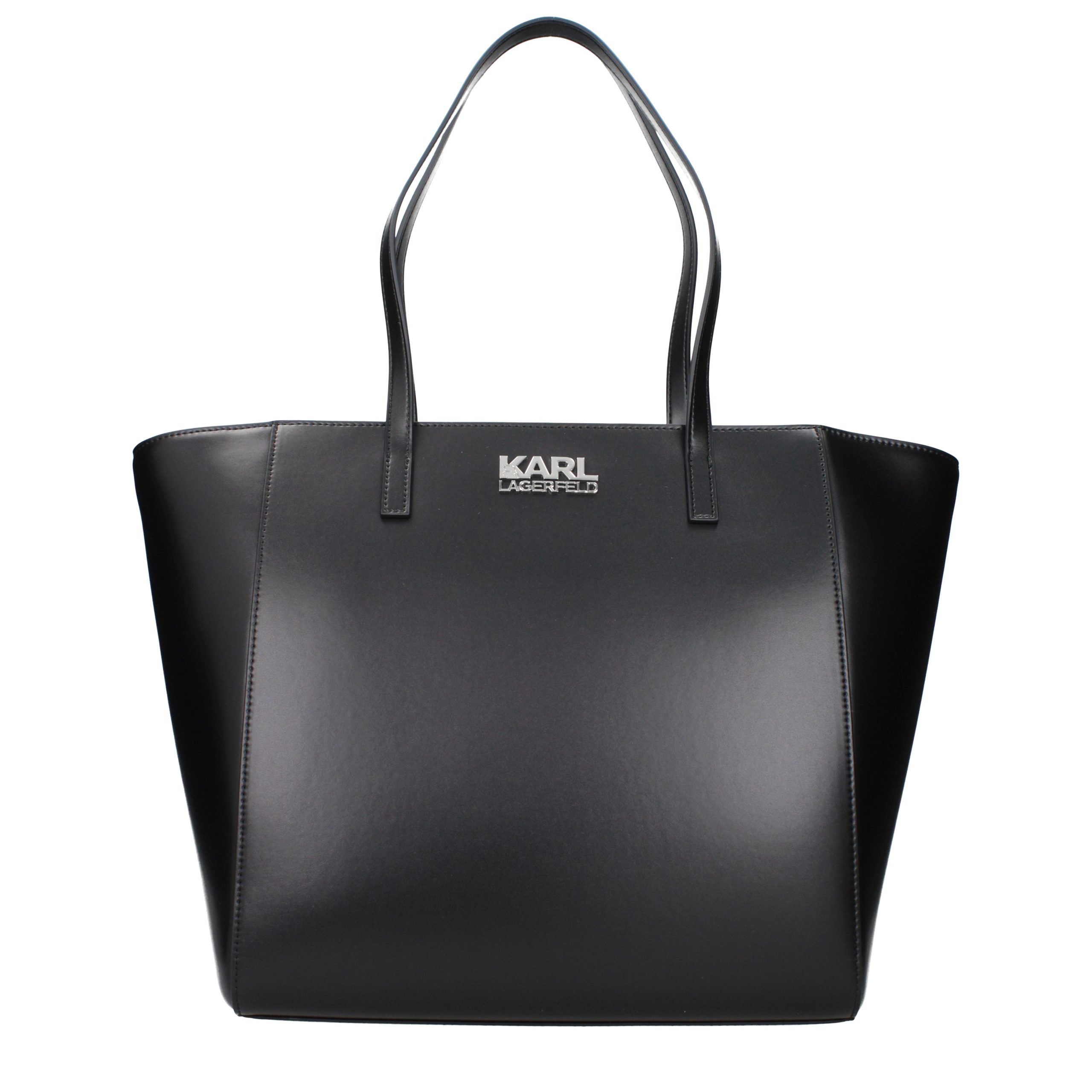 Karl Lagerfeld Black Polyethylene Shoulder Bag