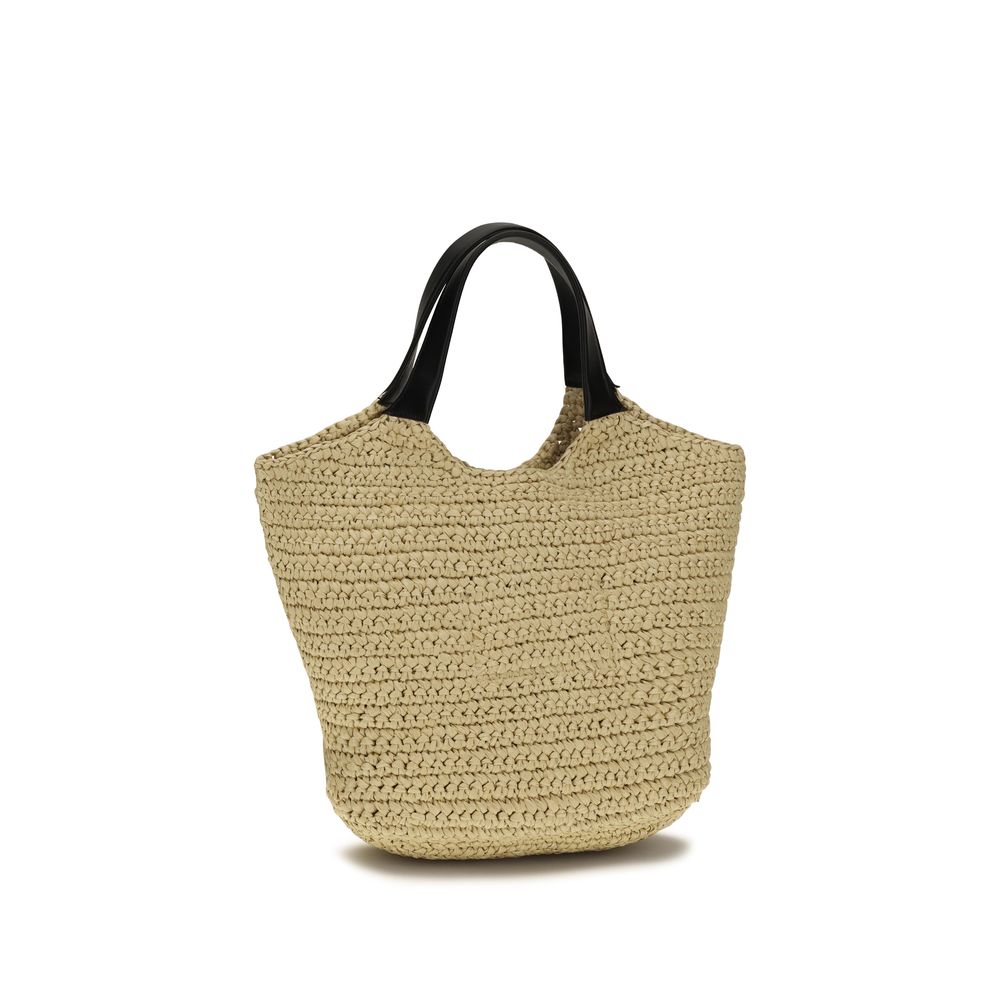 Balmain Beige Viscose Shoulder Bag - Image 3