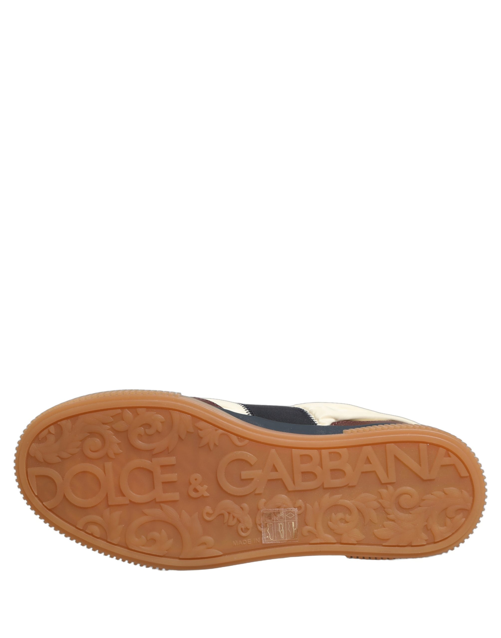 Dolce & Gabbana Multicolor Leather MIAMI Low Top Men Sneakers Shoes - Image 8