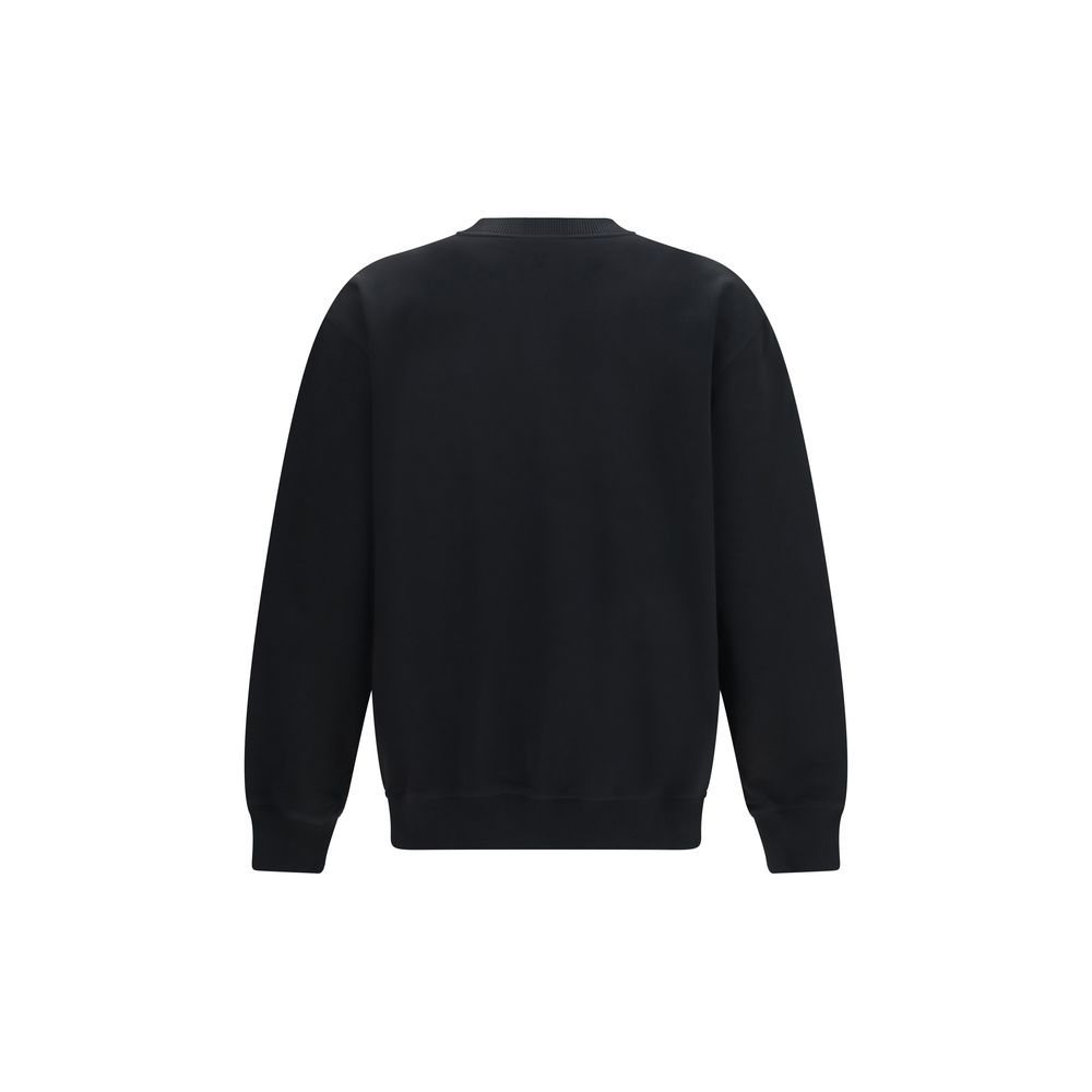 Balmain Black Cotton Sweatshirt - Image 2