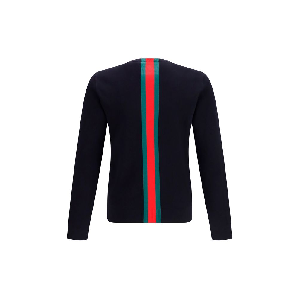 Gucci Blue Cotton Sweatshirt - Image 2