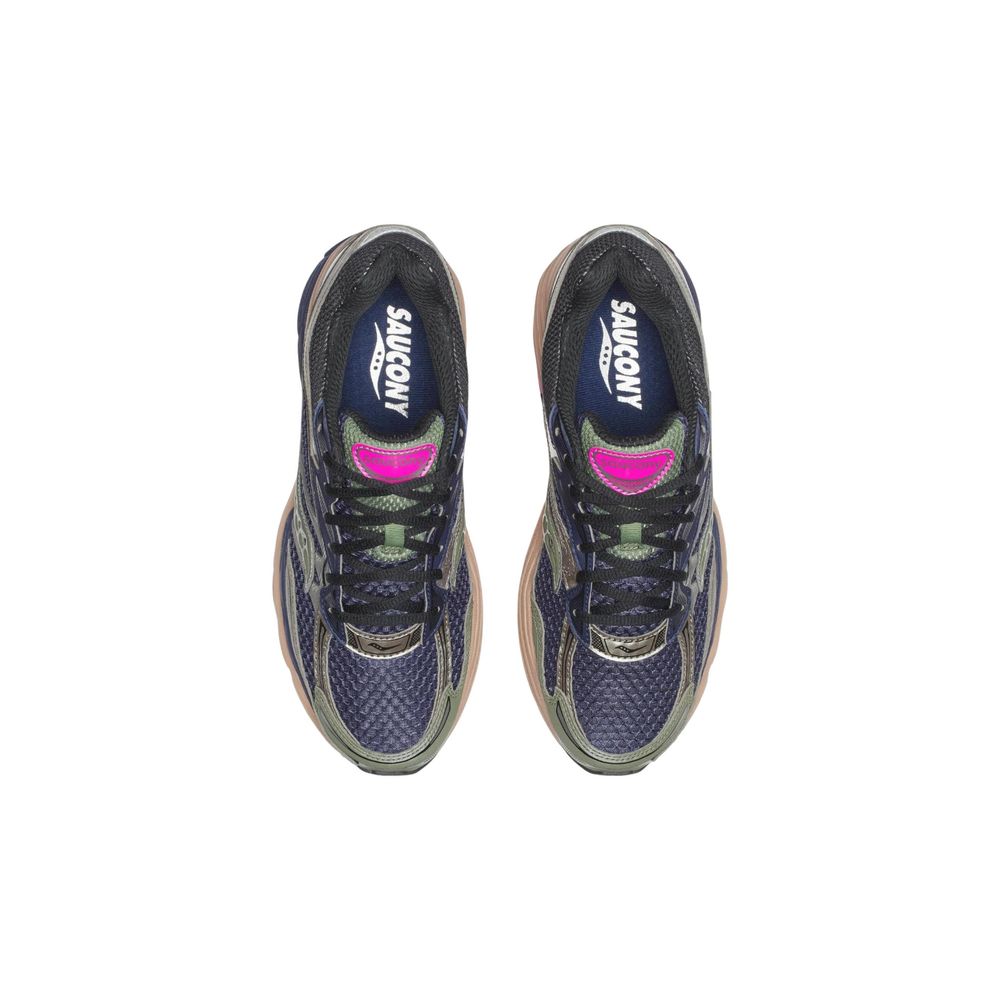 Saucony Blue Synthetic Athletic Sneakers - Image 2