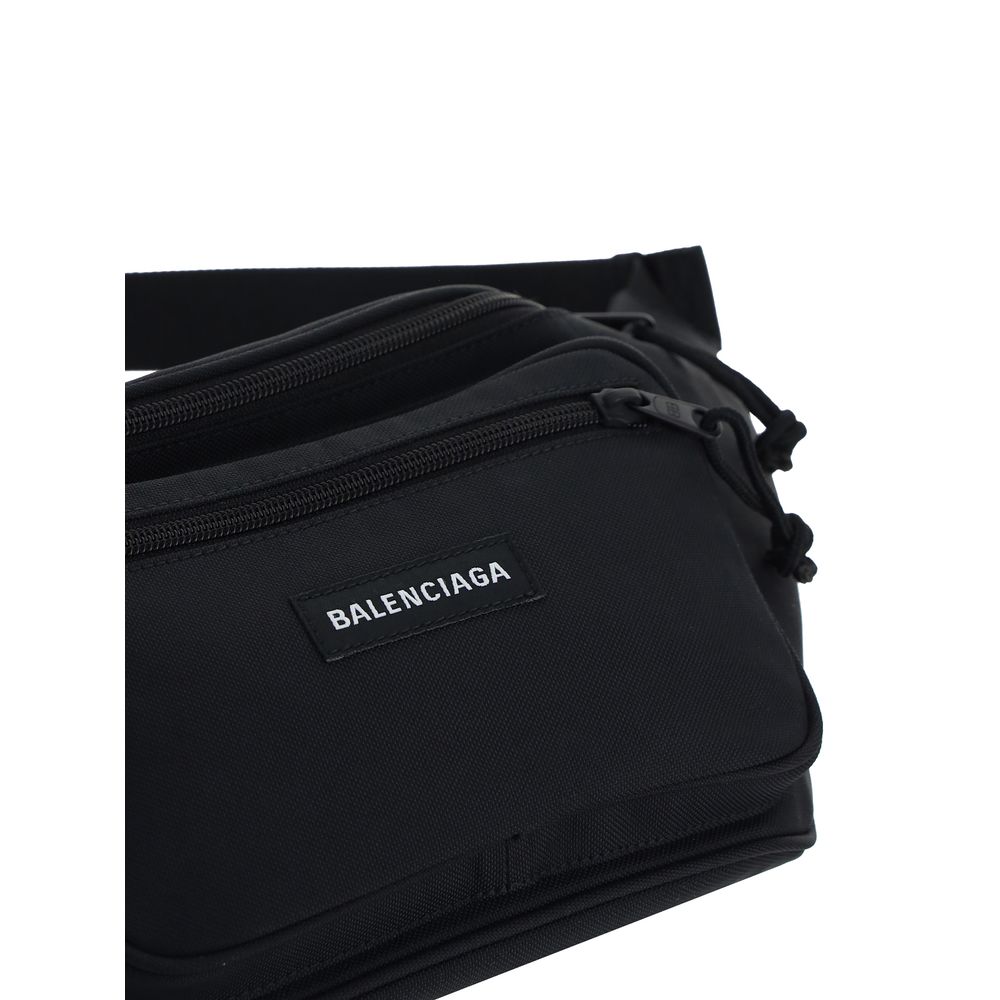 Balenciaga Black Polyester Clutch Bag - Image 4