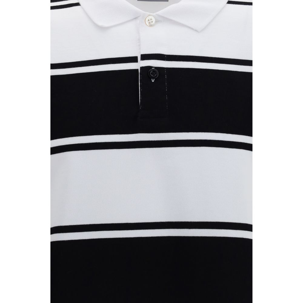 Balenciaga White Cotton Polo Shirt - Image 3