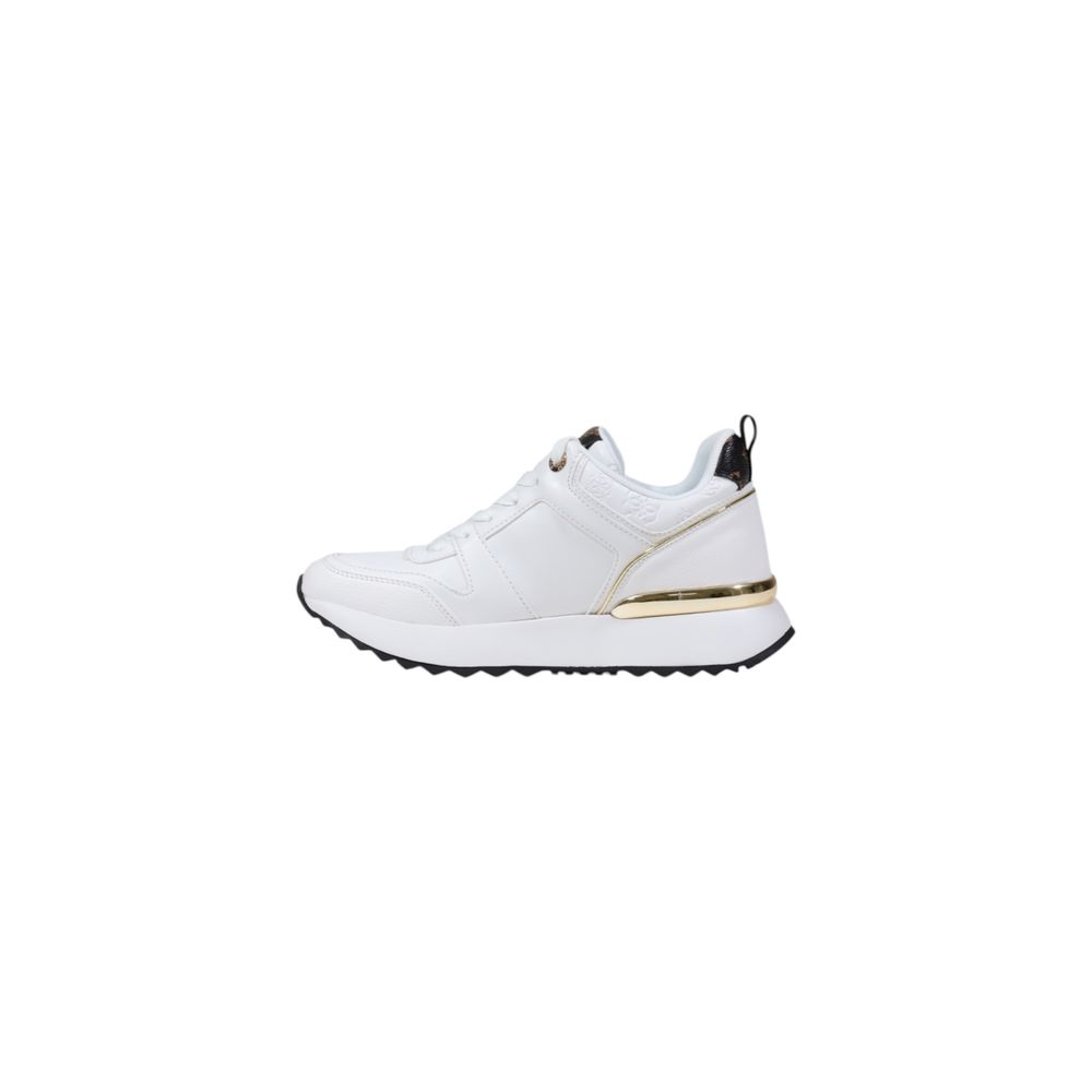 Guess White Polyethylene Low Top Sneakers - Image 3