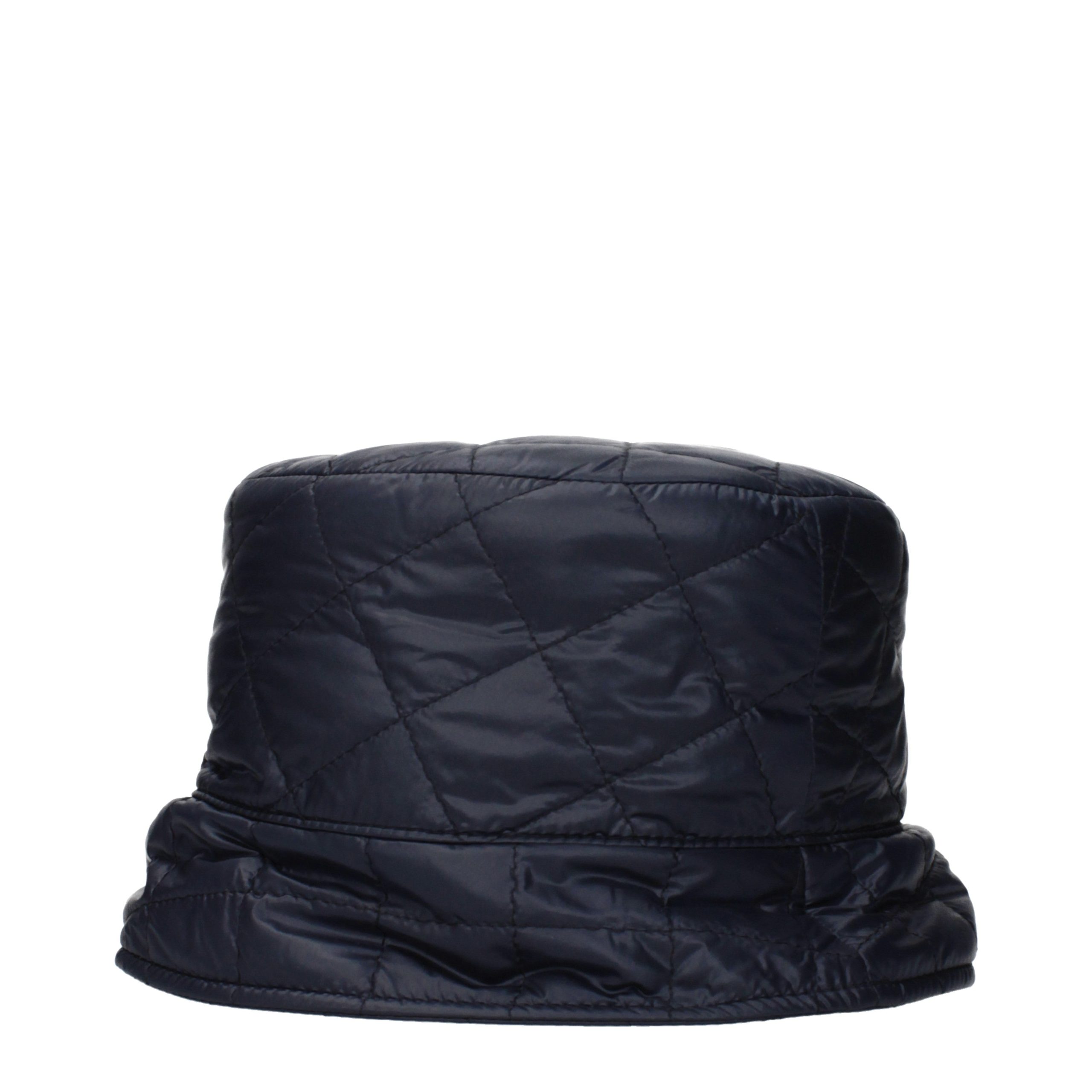 Moncler Blue Cotton Bucket Hat - Image 2