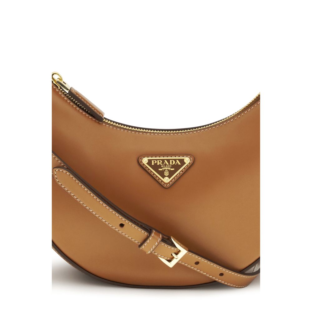 Prada Beige Calf Leather Bos Taurus Shoulder Bag - Image 4