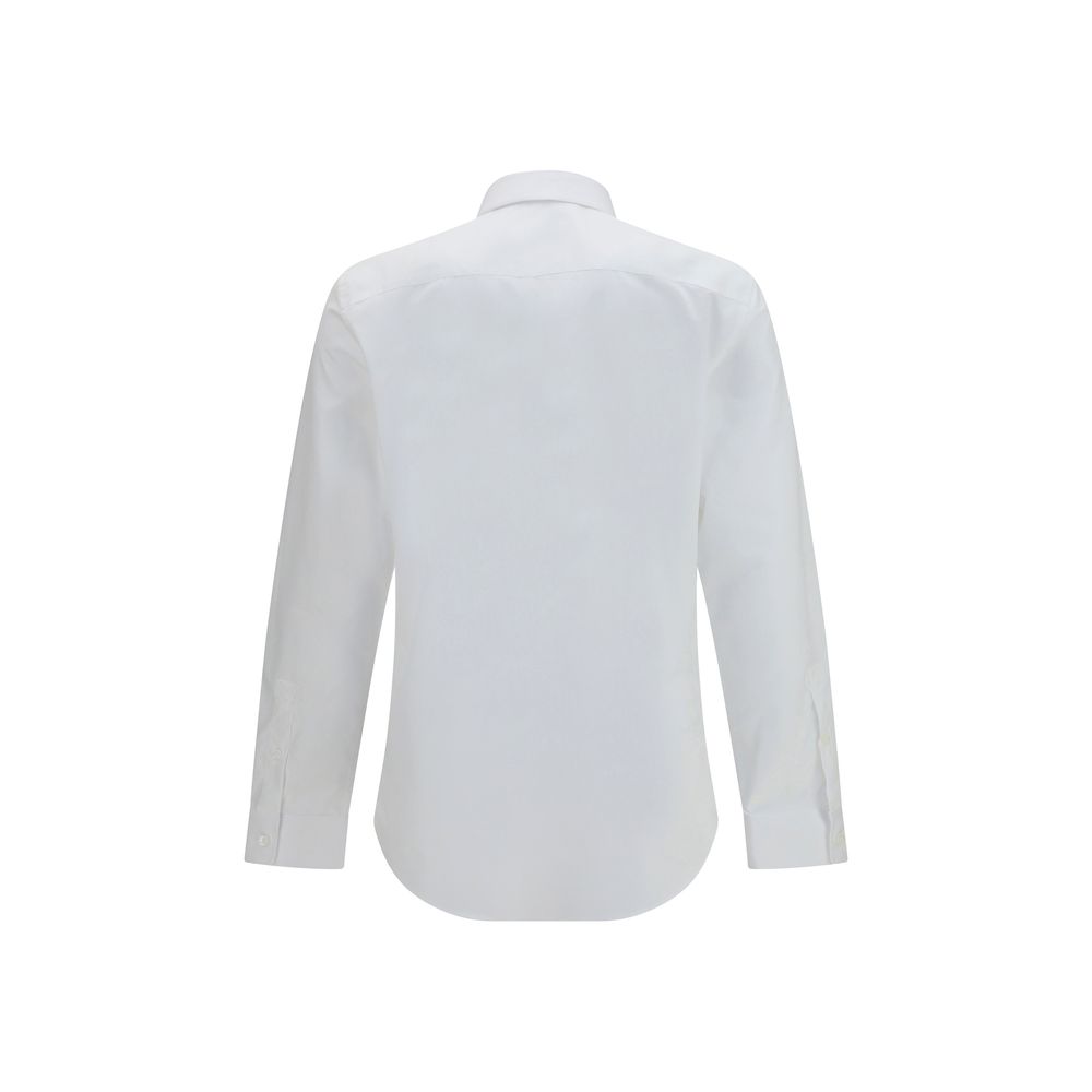 Burberry White Cotton Dress Shirt - Image 2