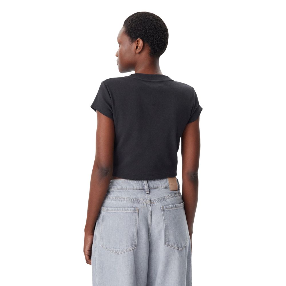 Calvin Klein Jeans Black Cotton T-Shirt - Image 5