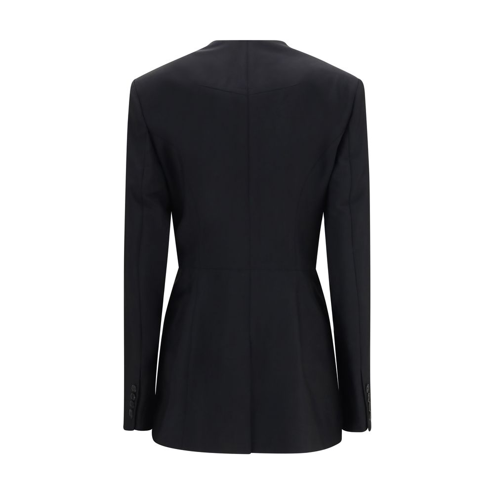 Givenchy Black Wool Oves Aries Blazer - Image 2