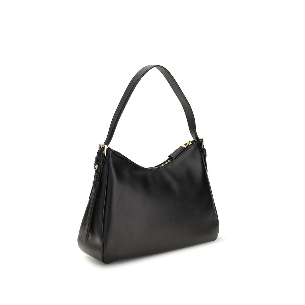 Prada Black Calf Leather Bos Taurus Shoulder Bag - Image 3