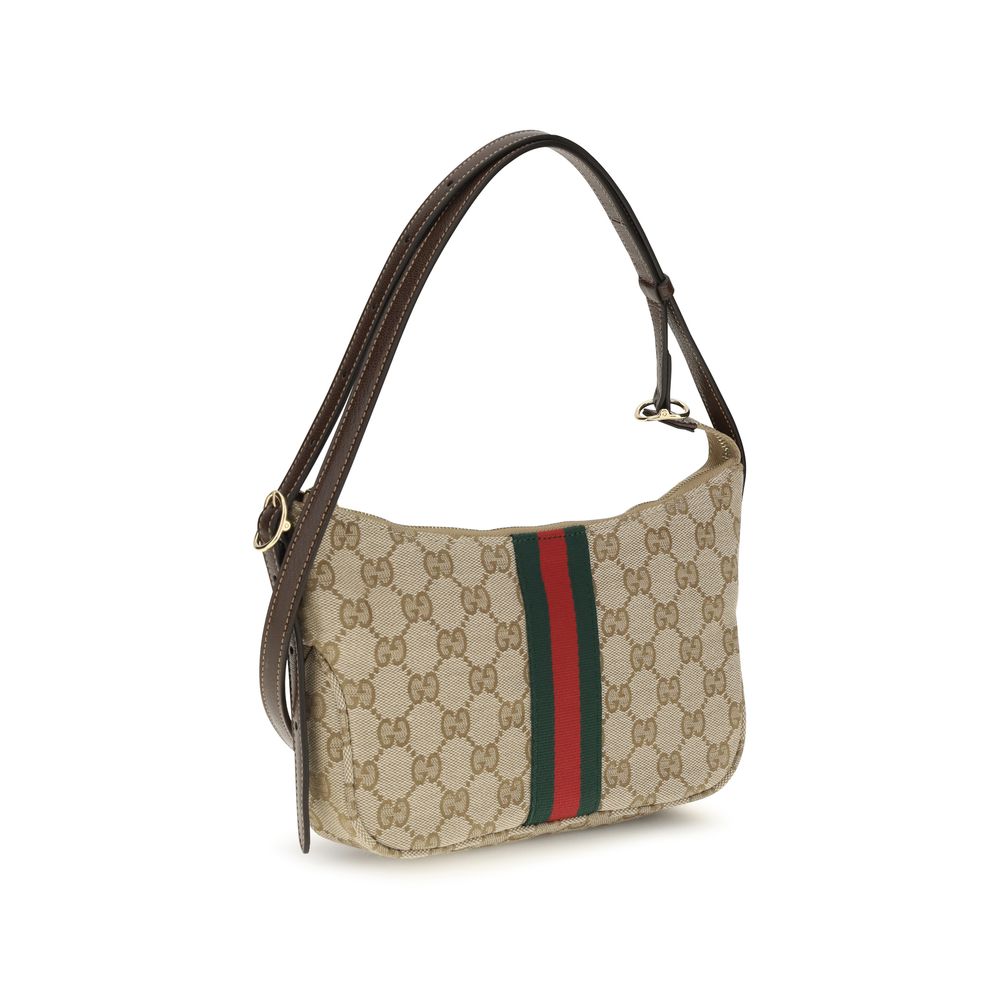 Gucci Beige Polyester Shoulder Bag - Image 3