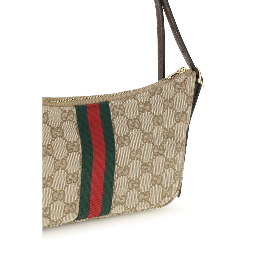 Gucci Beige Polyester Shoulder Bag - Image 4