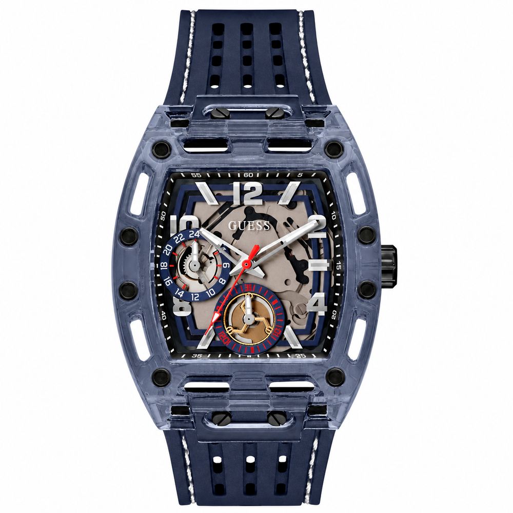 Guess Blue Synthetic Watch - Image 2