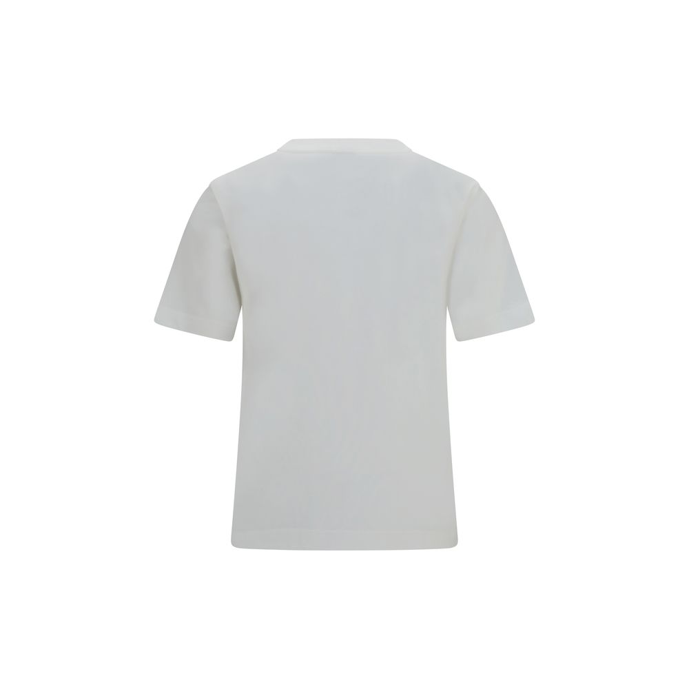 Burberry White Cotton T-Shirt - Image 2