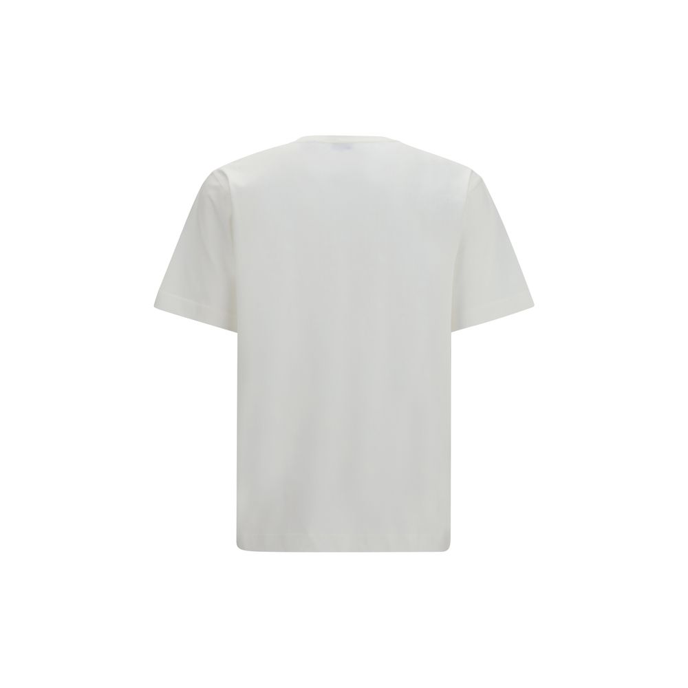 Burberry White Cotton T-Shirt - Image 2