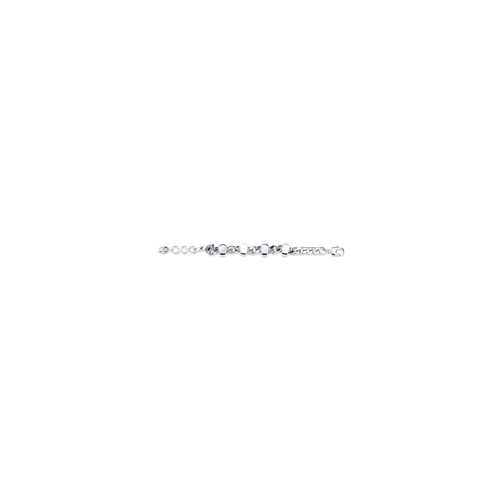 Alexander McQueen Silver Metal Bracelet - Image 2