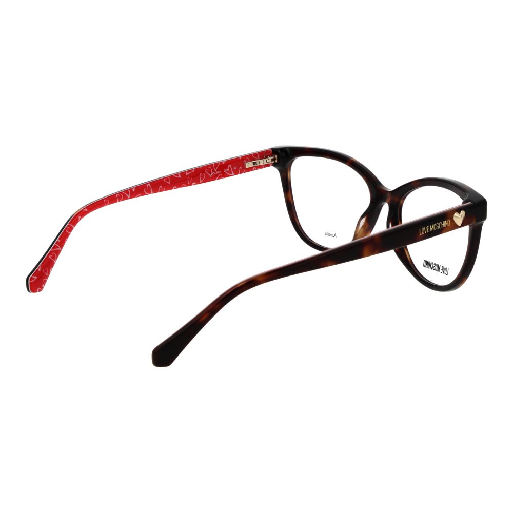 Love Moschino Brown Acetate Glasses (Frames) - Image 3