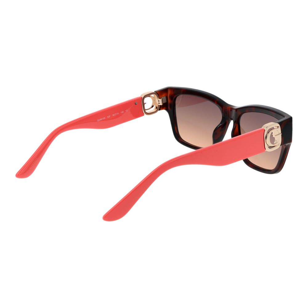 Guess Brown Plastic Sunglasses - Image 3