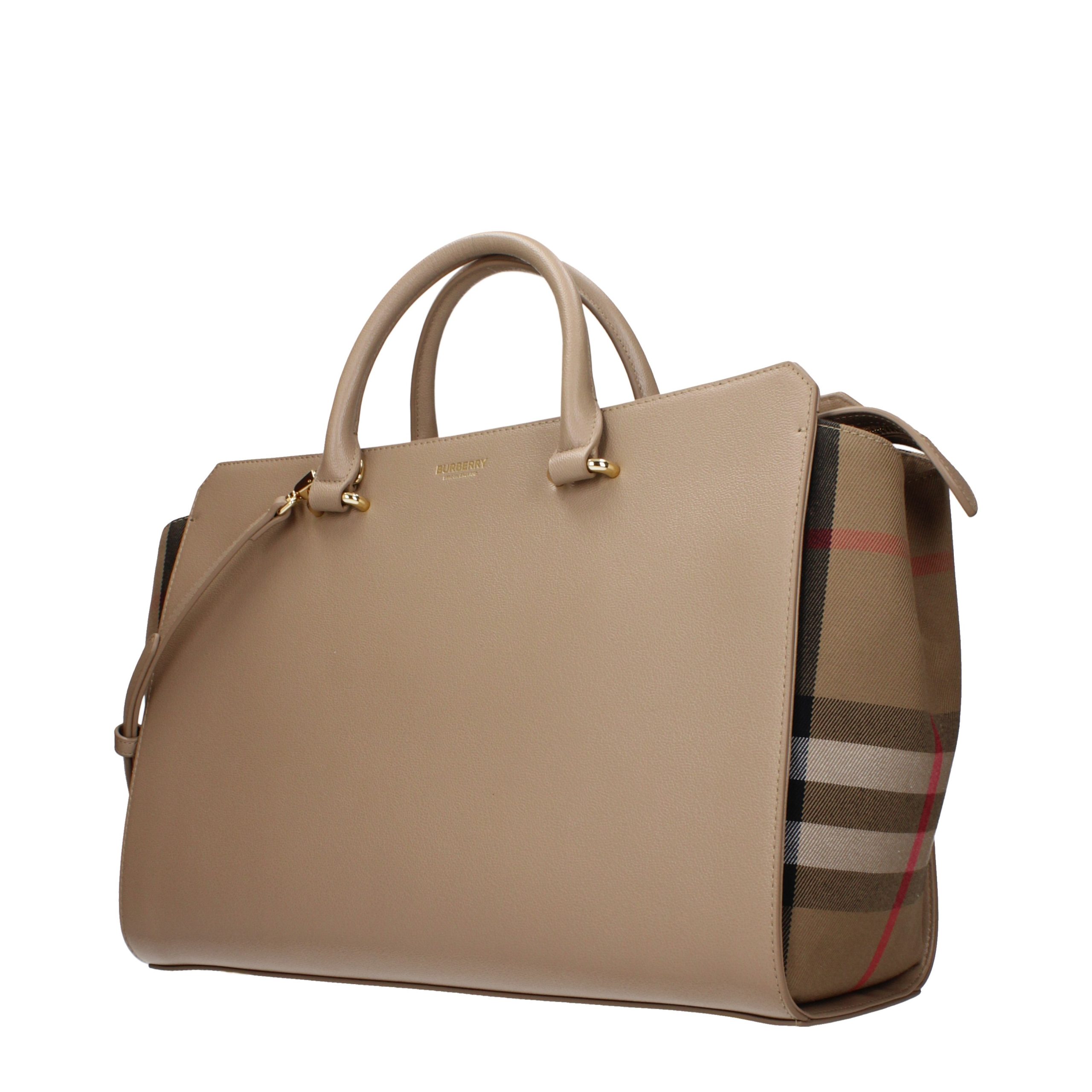 Burberry Beige Leather Handbag - Image 2