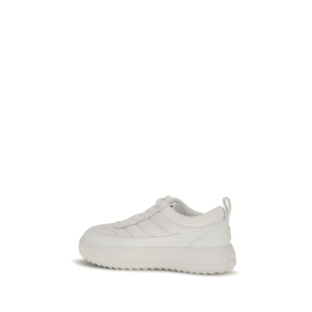 Moncler White Polyamide Athletic Sneakers - Image 3