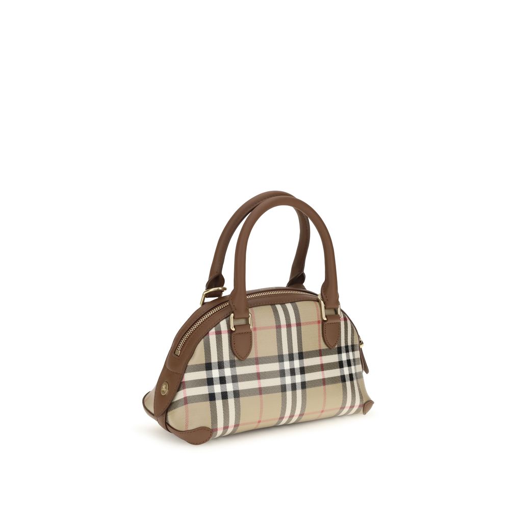 Burberry Beige Canvas Handbag - Image 3