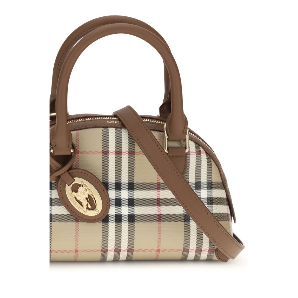 Burberry Beige Canvas Handbag - Image 4