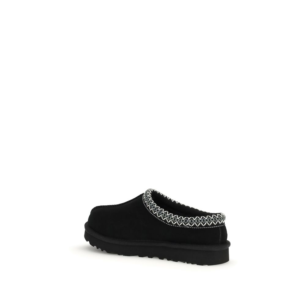 UGG Black Leather Mules - Image 3
