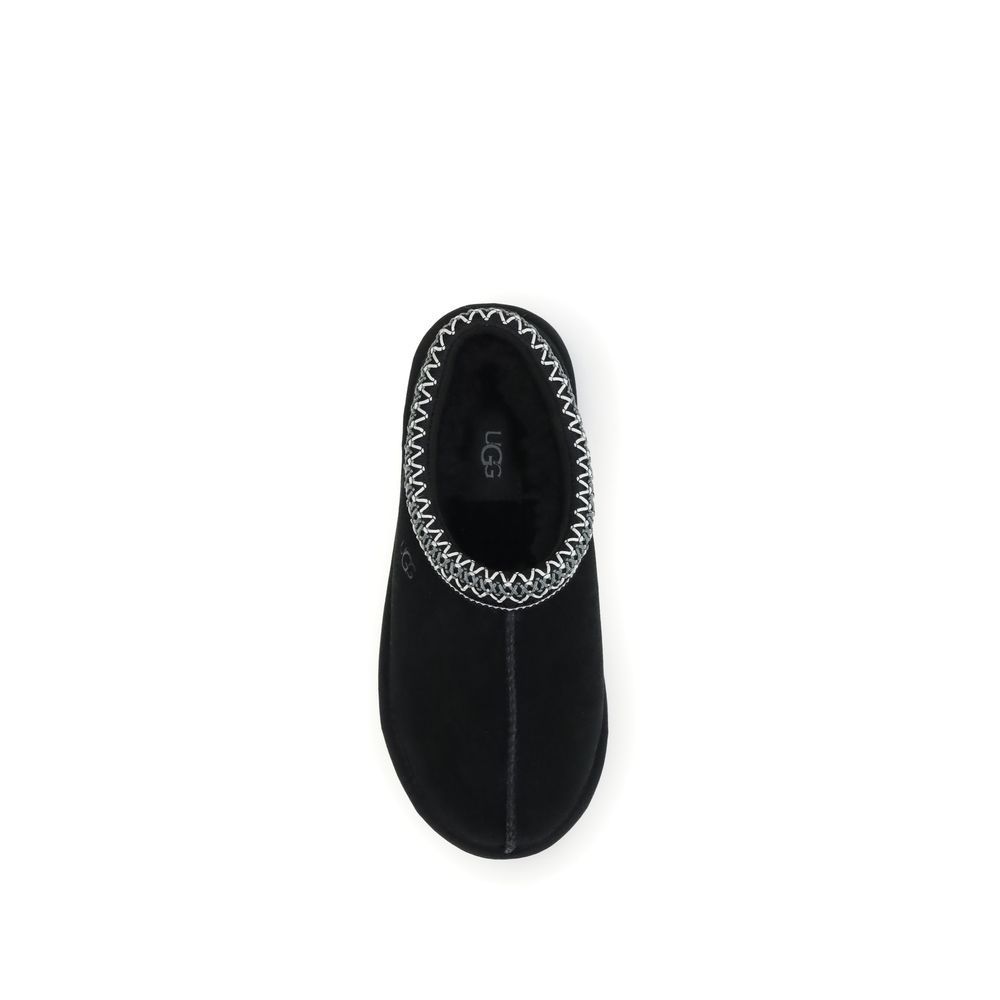 UGG Black Leather Mules - Image 4