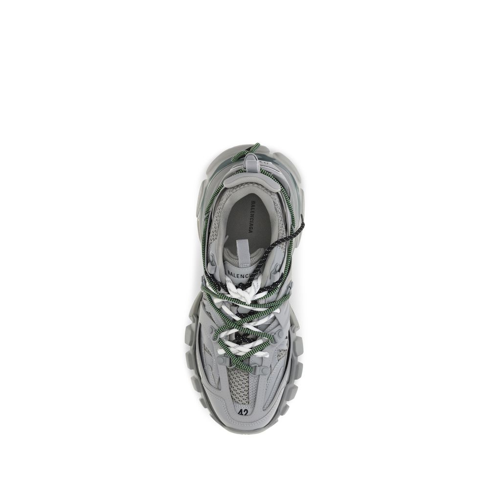 Balenciaga Gray Polyethylene Athletic Sneakers - Image 4