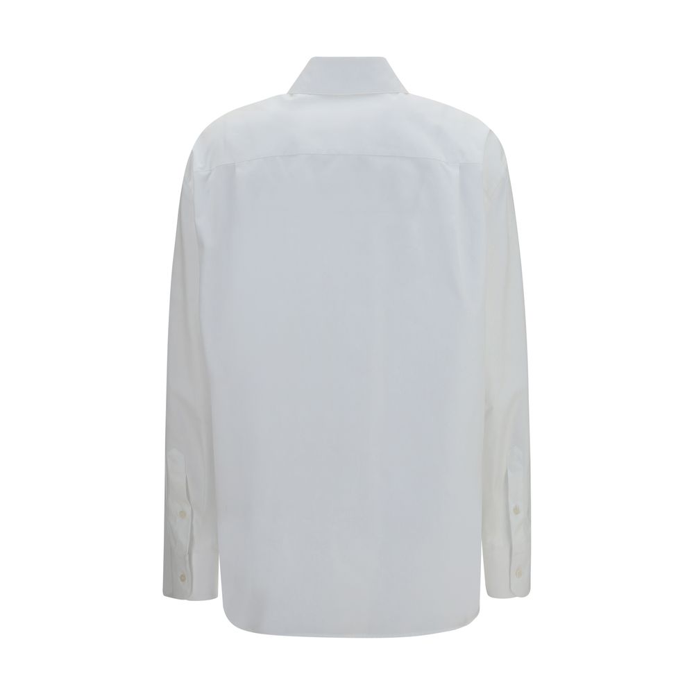 Dolce & Gabbana White Cotton Dress Shirt - Image 2