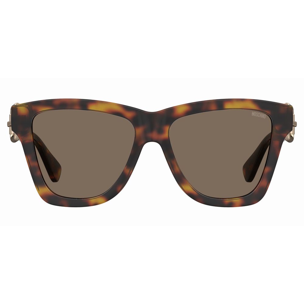 Moschino Brown Acetate Sunglasses - Image 2