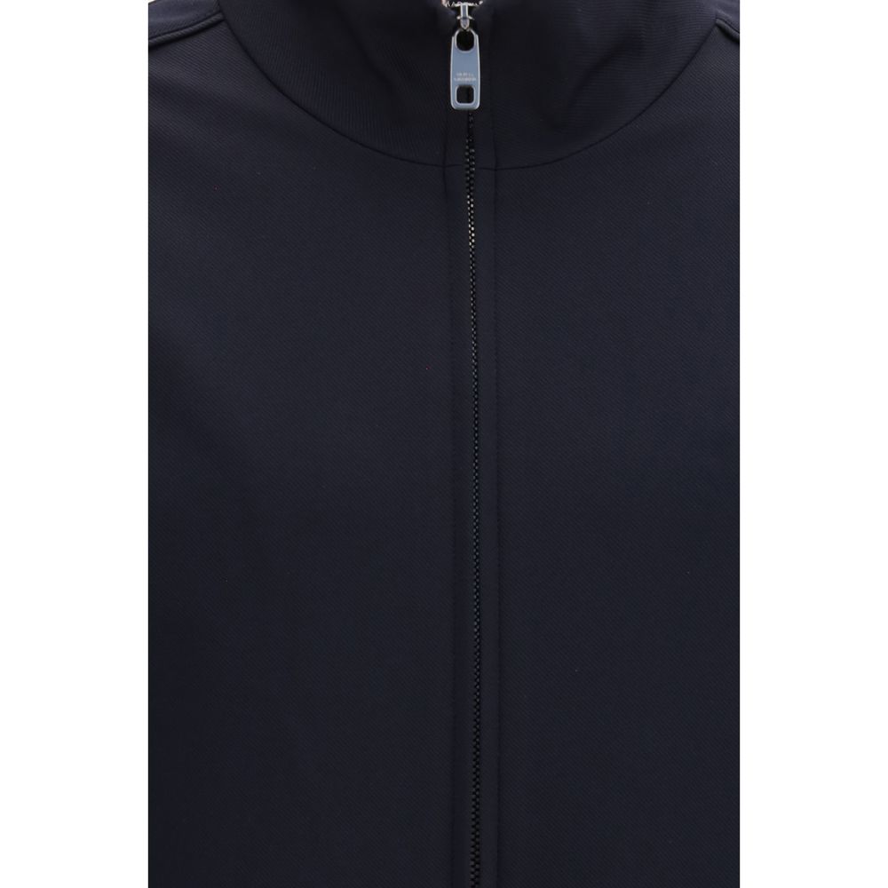 Dolce & Gabbana Blue Polyamide Full-Length Jacket - Image 3