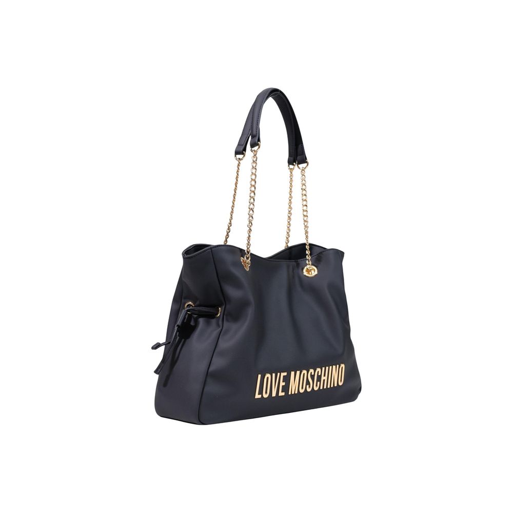 Love Moschino Black Polyester Handbag - Image 2