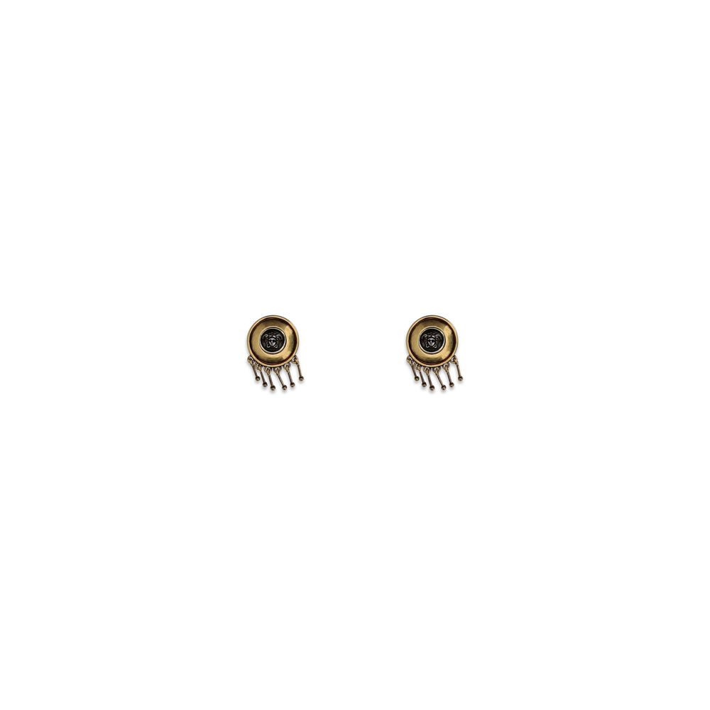 Versace Gold Brass Earrings