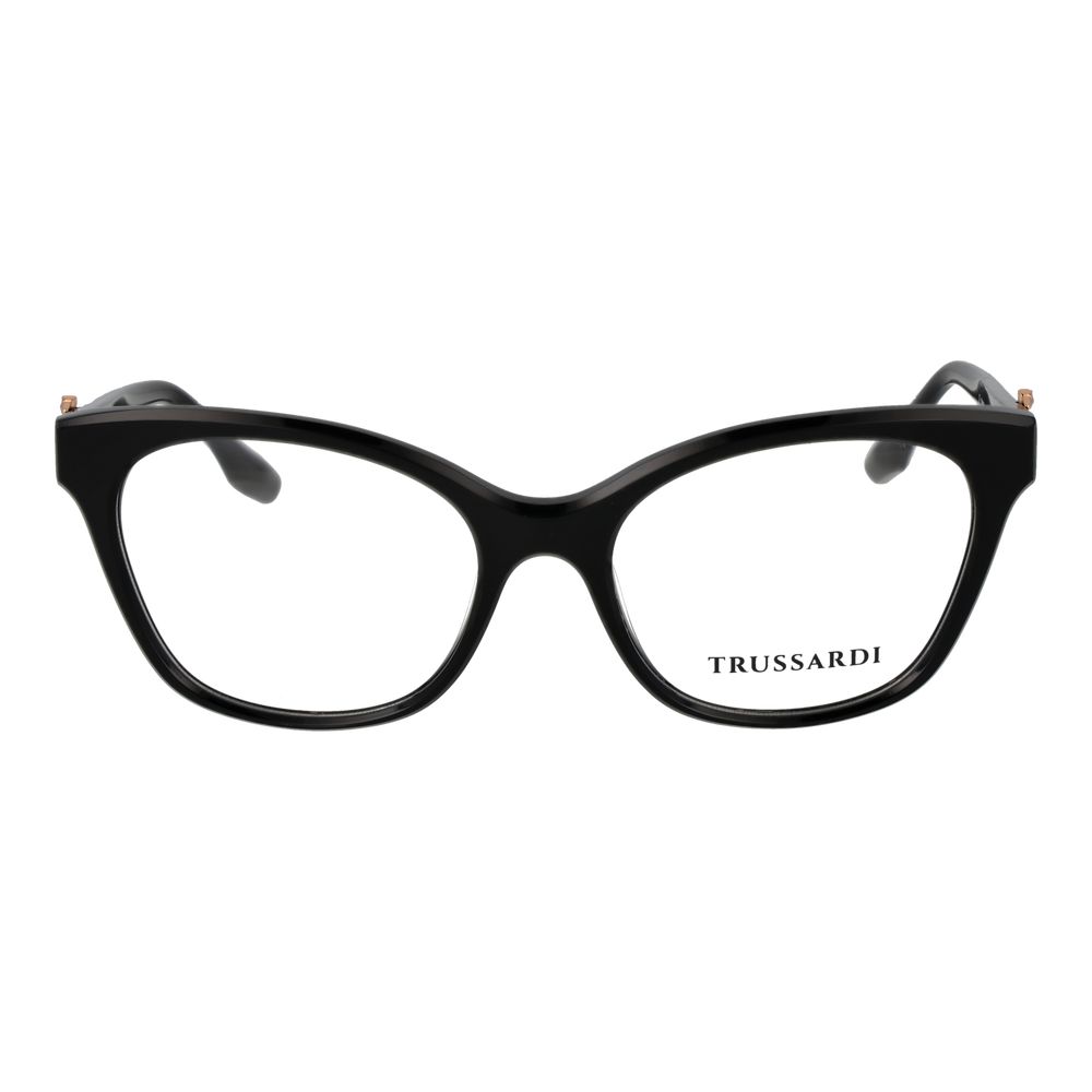 Trussardi Black Acetate Glasses (Frames) - Image 2