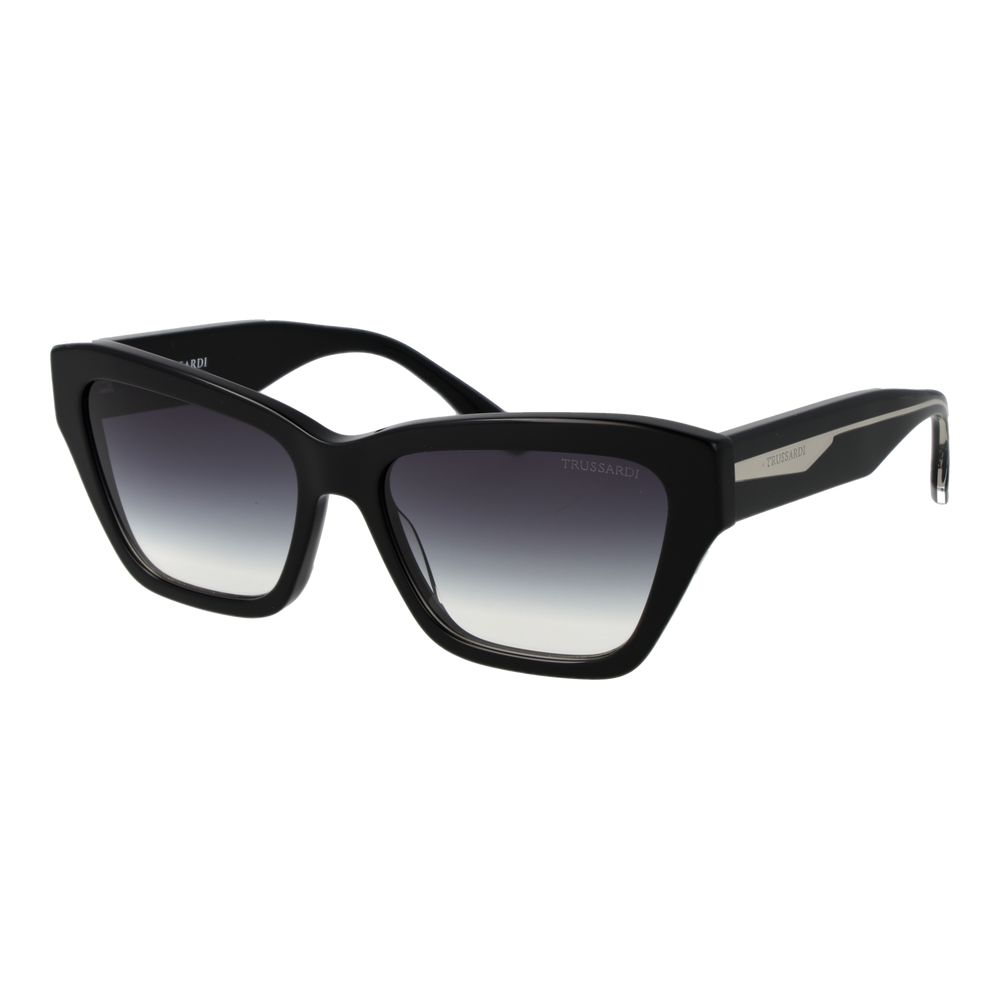 Trussardi Black Acetate Sunglasses