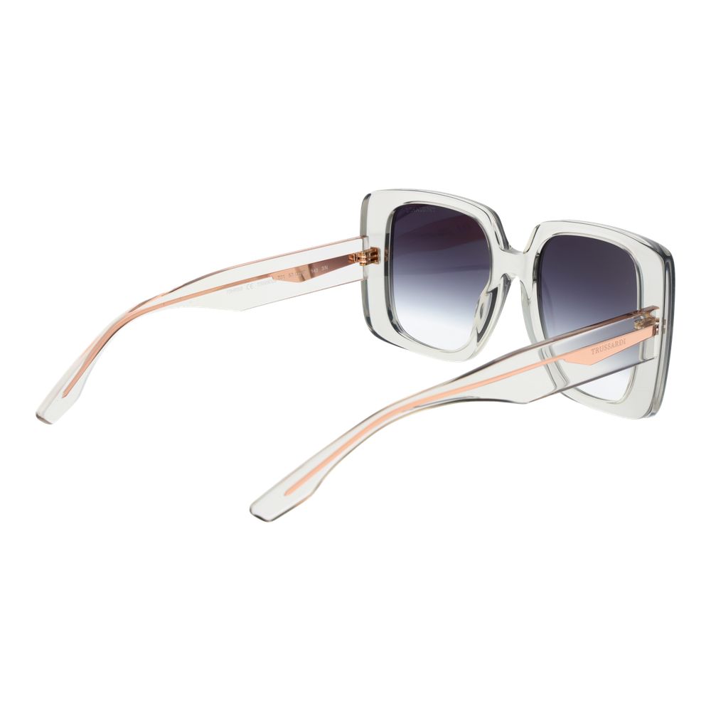Trussardi Gray Acetate Sunglasses - Image 3