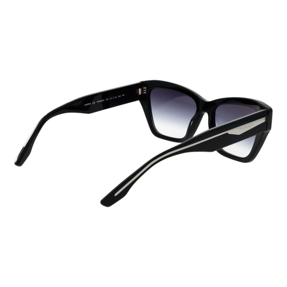 Trussardi Black Acetate Sunglasses - Image 3
