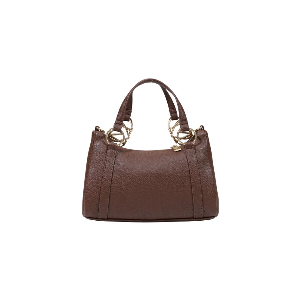 Love Moschino Brown Polyethylene Handbag - Image 3