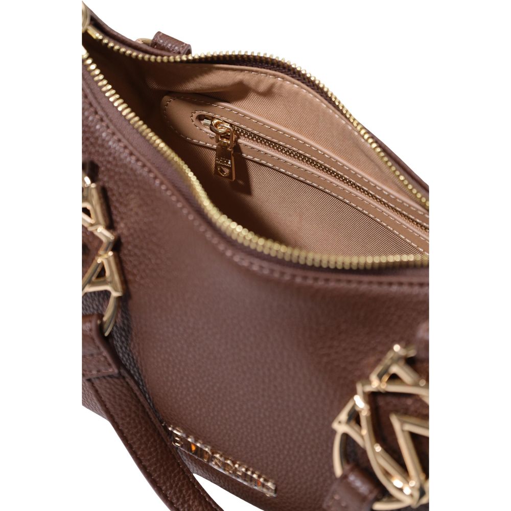 Love Moschino Brown Polyethylene Handbag - Image 5